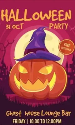 Halloween Invitation android App screenshot 3